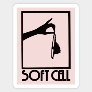 Soft Cell \/\/\ Aesthetic 80s Fan Art Sticker